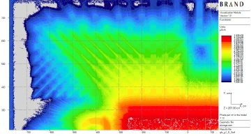 Figure 7: Dose rate plot fragments for the Anthill problem [7] (published in 2025). : (b) Gamma : dose rate through the checker path