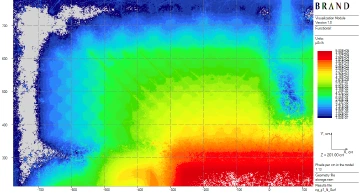Figure 7: Dose rate plot fragments for the Anthill problem [7] (published in 2025). : (a) Neutron : dose rate through the checker path